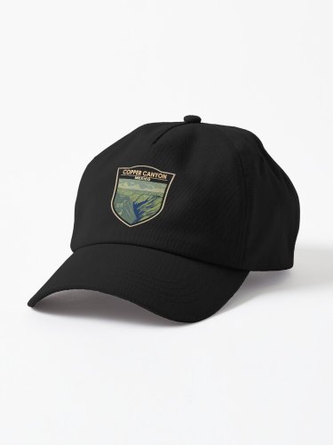 Copper Canyon Mexico Badge Cap