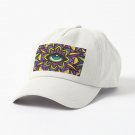Dharma Wheel Neon Mandala Eye Cap