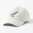 dinosaur shadow - cockatiel 2 Cap