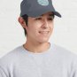 Dinosaurs and Roses &acirc;�� turquoise blue  Cap