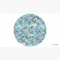 Dinosaurs and Roses &acirc;�� turquoise blue  Cap