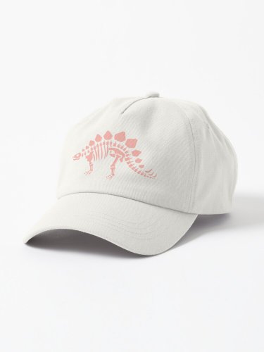 Dinosaurs Fossils on Pink Cap