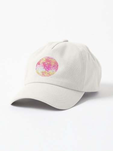 Disco Ball &acirc;�� Pink Ombr&Atilde;&copy; Cap