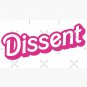 Dissent- barbie text Cap
