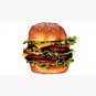 Double Cheeseburger 2 Pattern Cap