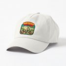 Downtown Vancouver BC Vintage Travel Decal Cap