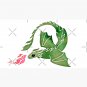 Dragon fire dark green on black Cap