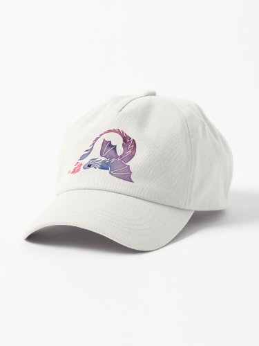 Dragon fire dark pink & purple Cap