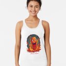Funny Cartoon Chilli Character - _i Like It Hot_ Racerback Tank Top