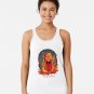 Funny Cartoon Chilli Character - _i Like It Hot_ Racerback Tank Top