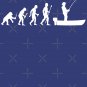Funny Evolution Of Man And Boat Fishing Tank Top