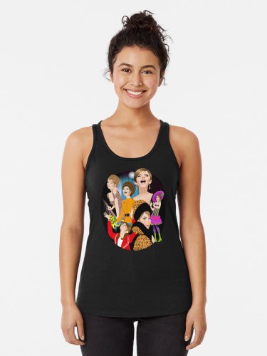 Funny Racerback Tank Top