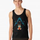Funny Scared Cat With Game Master Tabletop Rpg Tank Top