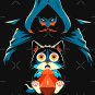 Funny Scared Cat With Game Master Tabletop Rpg Tank Top