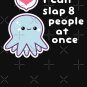 Funny Slapping Octopus Tank Top