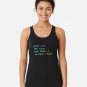 Funny Sql Design For Sql Programmers, Dba, And Db Admins Racerback Tank Top