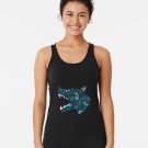 Fur Filled Racerback Tank Top