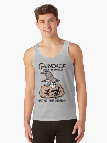 Gaindalf The Swole Tank Top