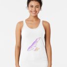 Galactic Whale Racerback Tank Top