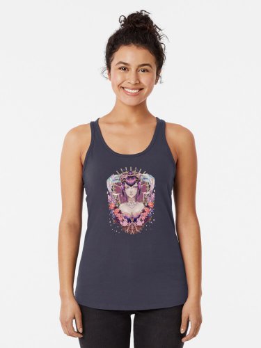 Galaxy Elf Racerback Tank Top