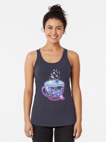 Galaxy Tea Racerback Tank Top