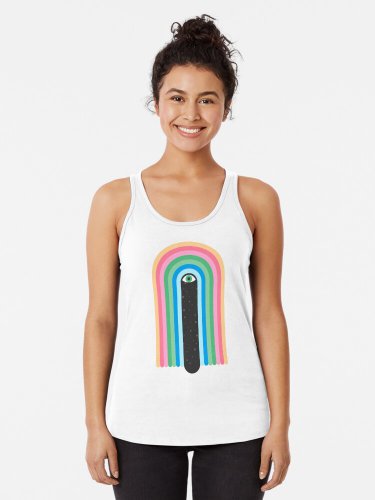 Galaxy Tears Racerback Tank Top