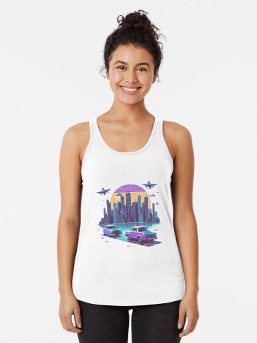 Game 01 Racerback Tank Top