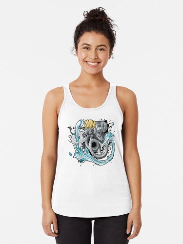 Ganesh Addict Racerback Tank Top