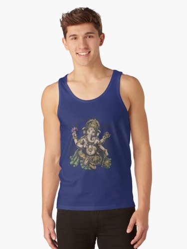 Ganesha_ Blessings Tank Top
