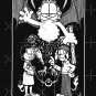 Garfield Tarot_ Mondays (white Ink) Tank Top