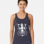 Gargantuan Space Squid Danger Imminent Racerback Tank Top