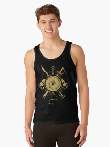 Gems Weapons Tank Top