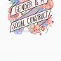 Gender Is A Social Construct Racerback Tank Top