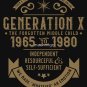 Generation X_ The Golden Middle Child Racerback Tank Top