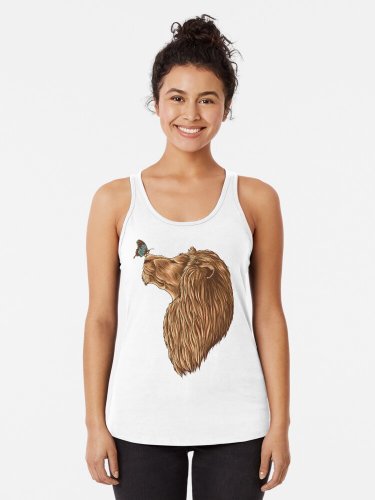 Gentle Man Racerback Tank Top