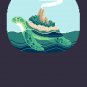 Gentle Sea Monster (pixel) Racerback Tank Top