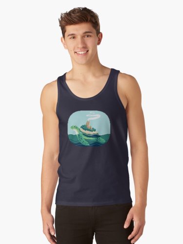 Gentle Sea Monster (pixel) Tank Top