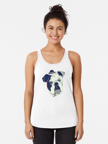 Gentleman Pet Racerback Tank Top