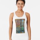 Geometric Doodle Racerback Tank Top