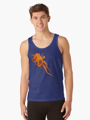 Geometric Octopus Tank Top