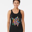 Geometry In Nature- Find The Avians Racerback Tank Top