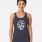 Get Out And Do The Thing _ Typography Racerback Tank Top