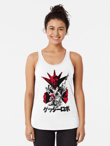 Getta Robo (light) Racerback Tank Top