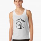 Gg Allin Live Fast Die Tattoo (big Version) Tank Top