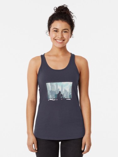 Ghost In The Shell Racerback Tank Top