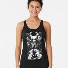 Ghost Knight Graphic Art Hollow Knight Funny Game Racerback Tank Top