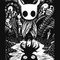 Ghost Knight Graphic Art Hollow Knight Funny Game Racerback Tank Top