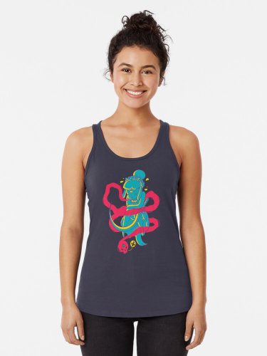 Ghostly Whisper Racerback Tank Top