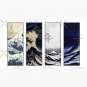 Great Wave off Kanagawa Color Glitch Cap