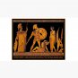 GREECE Ancient God and Goddess Frieze Print Cap